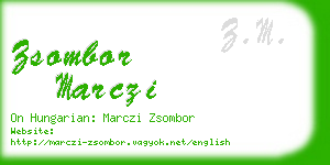 zsombor marczi business card